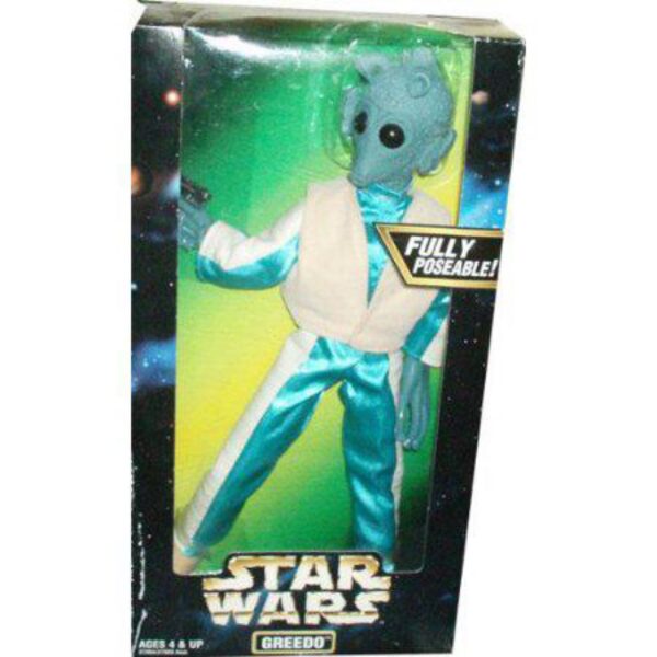 Kenner Year 1997 Star Wars Action Collection 12 Inch Tall Greedo with Authentically Styled Outfit and Accessories