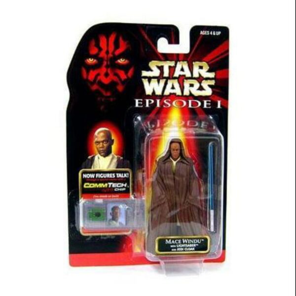 Star Wars Episode I Basic 1999 Mace Windu Action Figure