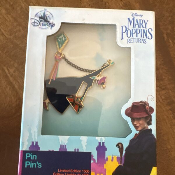 Mary Poppins Returns Disney Pin Le1500 Disney Store Limited Edition