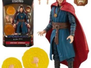 Spider-Man Marvel Legends Series Doctor Strange 6-inch Collectible Action Figure Toy and 4 Accessories and 1 Build-A-Figure Part(s), Multicolor