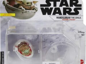 Hot Wheels Star Wars Starships Inspired by “The Mandalorian” with Flight Stand for Display