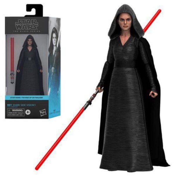 Star Wars The Black Series Rey (Dark Side Vision) Toy 6-Inch Scale Star Wars: The Rise of Skywalker Collectible Figure